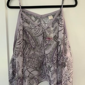 Off the Shoulder Lilac Top